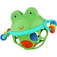 Bright Starts- Oball Rana jingle y shake- Juguete con sonido